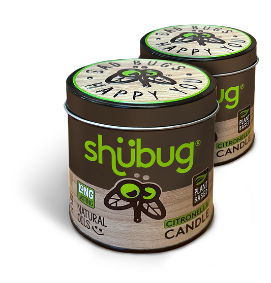 Shubug Candle, Tin, 10 oz - 2 Pack