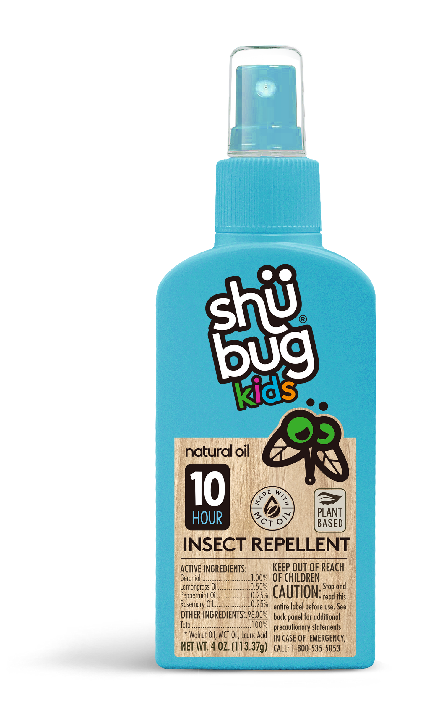 Shubug Kids, Pump, 4 oz., Insect Repellent - 2 Pack