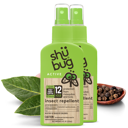 Shubug Active, Pump, 4 oz., Insect Repellent - 2 Pack