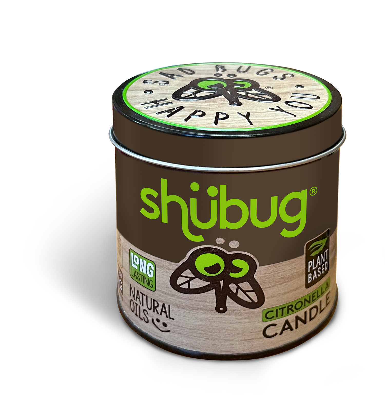 Shubug Candle, Tin, 9 oz
