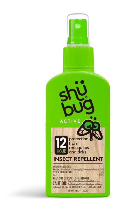 Shubug Active, Pump, 4 oz., Insect Repellent - 2 Pack