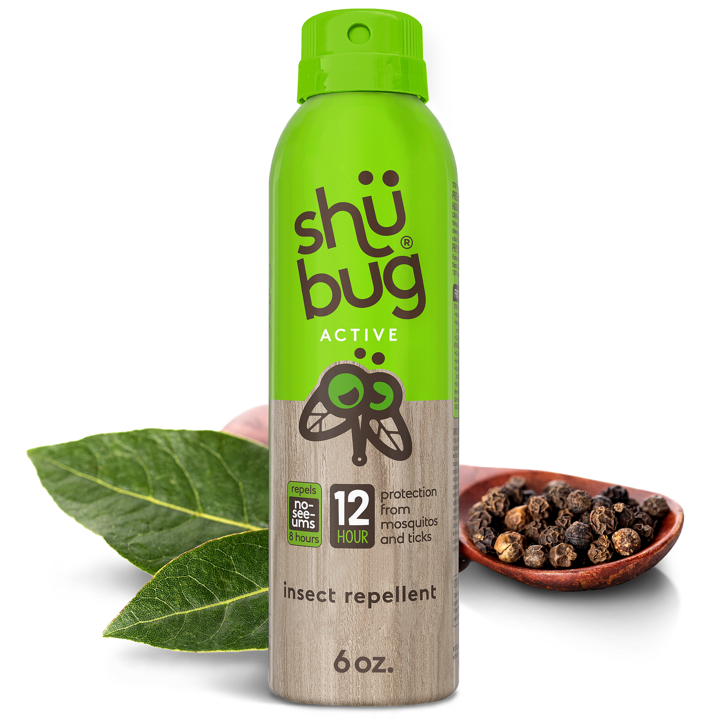 Shubug Active, 360 Spray, 6 oz., Insect Repellent