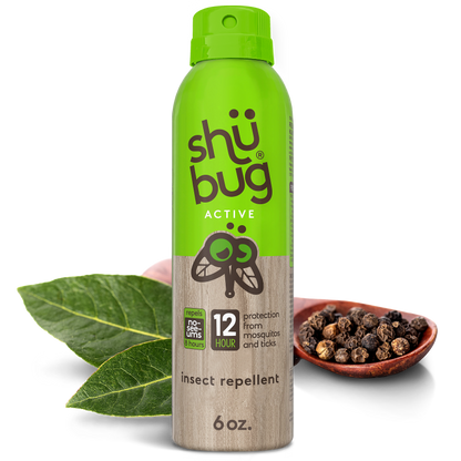 Shubug Active, 360 Spray, 6 oz., Insect Repellent