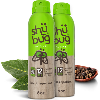 Shubug Active, 360 Spray, 6 oz., Insect Repellent - 2 Pack