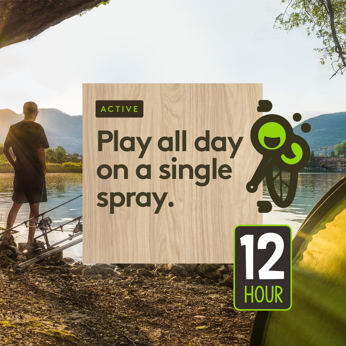 Shubug Active, 360 Spray, 6 oz., Insect Repellent