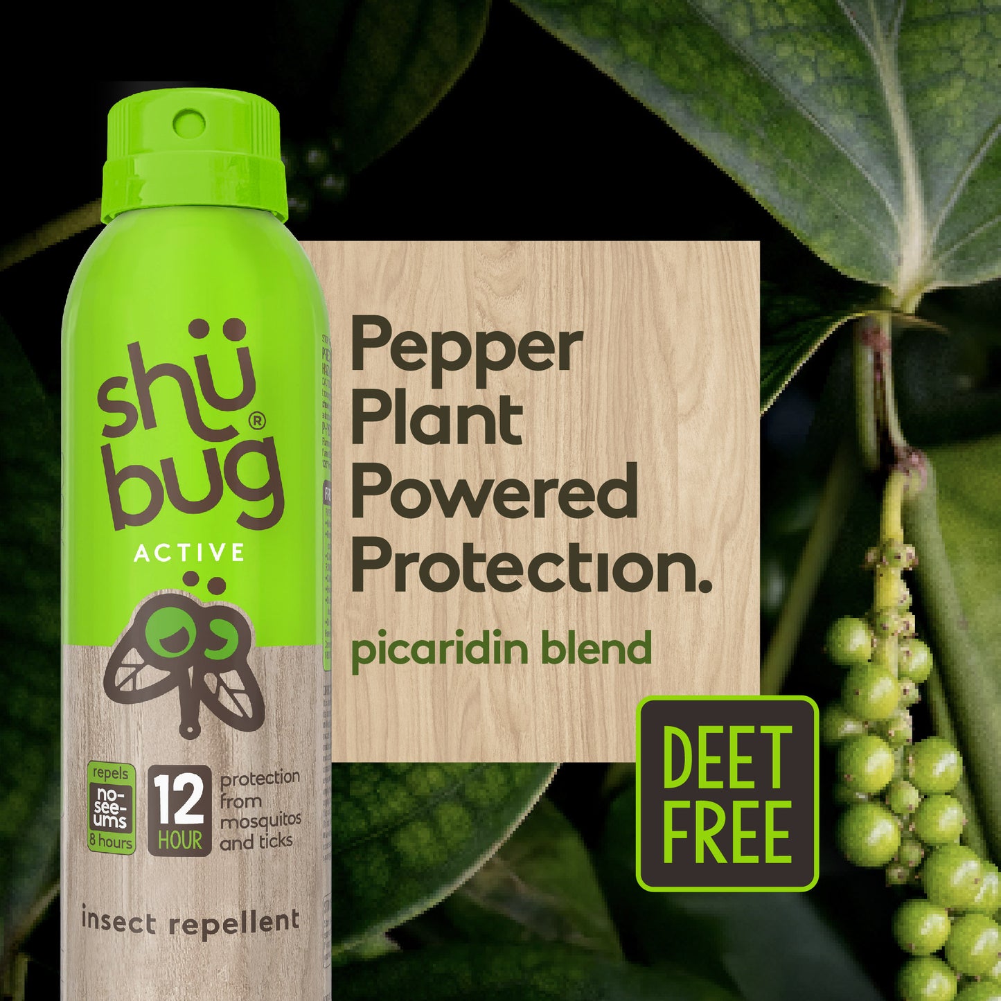 Shubug Active, 360 Spray, 6 oz., Insect Repellent - 2 Pack