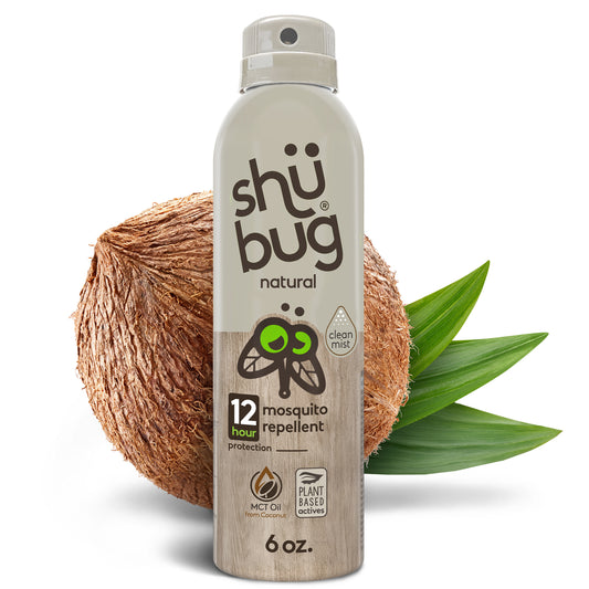 Shubug Natural, Clean Mist, 360 Spray, 6 oz., Insect Repellent