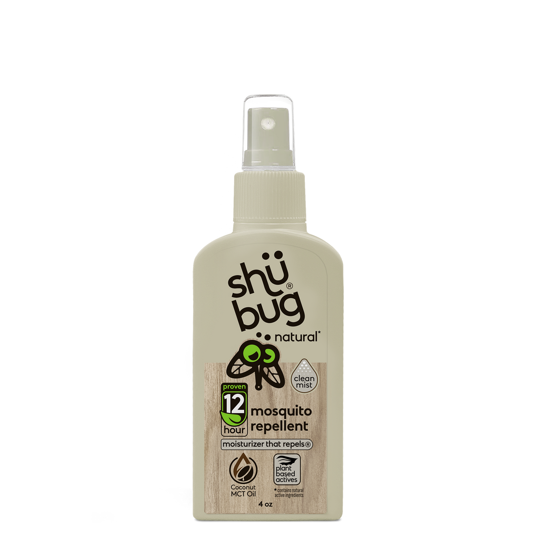 Shubug Natural Clean Mist, Pump, 4 oz., DEET FREE Insect Repellent